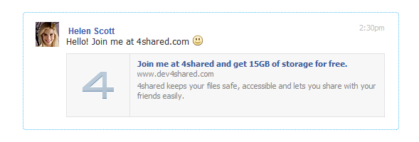 Join to 4shared and get 15GB of storage for free.